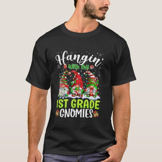 おもしろいつる1年生のGnomies先生Ch Tシャツ (正面)