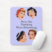 おもしろいでおもしろいな女性 マウスパッド (マウス)