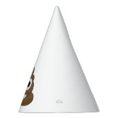 おもしろいでかわいいウンチEmoji パーティーハット (右)