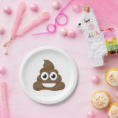 おもしろいでかわいいウンチEmoji ペーパープレート (パーティー)