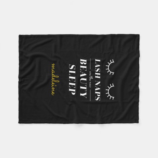 おもしろいでかわいい引用文の鞭の昼寝毛布 フリースブランケット (正面(横))