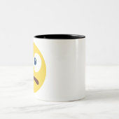 おもしろいでない絵文字 ツートーンマグカップ (中央)
