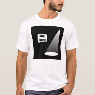 おもしろいではない劇場照明の人のライトT Tシャツ