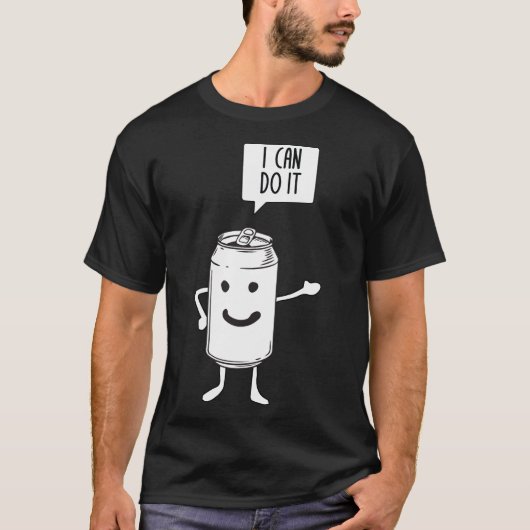 おもしろいでやる気を起こさせるきるパン Tシャツ (正面)