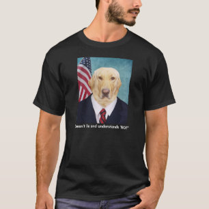 おもしろいでカスタマイズ可能な実験室の国会議員 Tシャツ