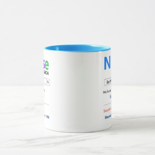 おもしろいでカスタムで最も最高のなナースのギフト マグカップ (中央)