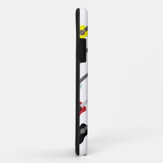 おもしろいでカラフルなウクレレはiPhone 5の場合を模造します Case-Mate iPhoneケース (裏面/右)