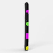 おもしろいでカラフルな水玉模様の名前 Case-Mate iPhoneケース (裏面/右)