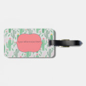 おもしろいでユーモアのあるなサボテンの荷物の手荷物ラベル ラゲッジタグ (裏面横)