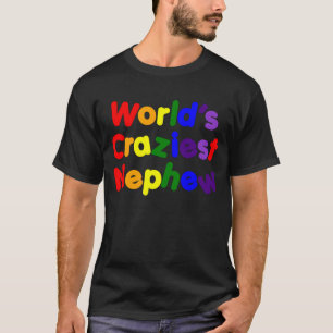 おもしろいでユーモアのあるな甥: 世界で最も熱狂するな甥 Tシャツ