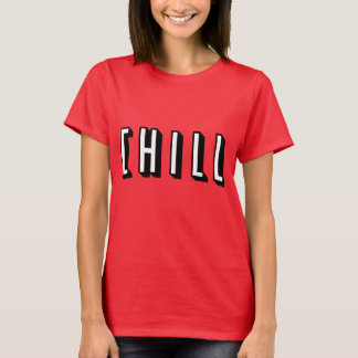おもしろいで冷たいデザイン Tシャツ
