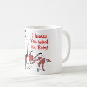 おもしろいで冷淡な脂肪質の人のマグ コーヒーマグカップ (正面右)