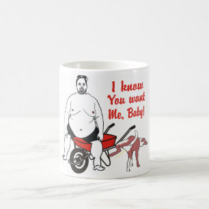 おもしろいで冷淡な脂肪質の人のマグ コーヒーマグカップ