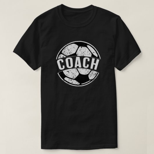 おもしろいで動揺してなサッカーのコーチのワイシャツの人 Tシャツ (デザイン正面)