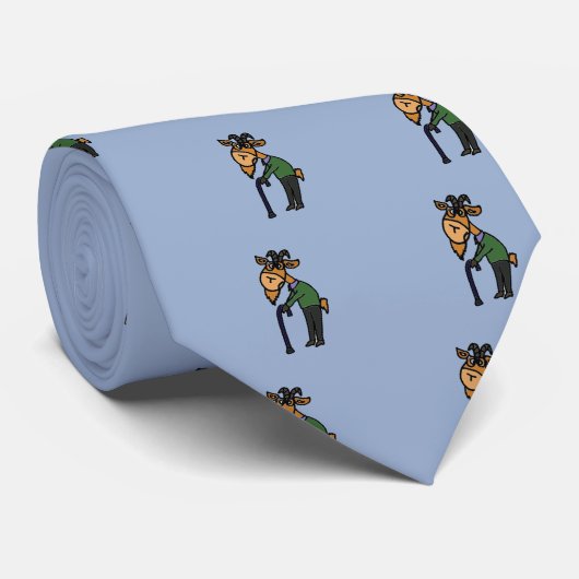 おもしろいで古いヤギの元の芸術の漫画 ネクタイ (ロール)