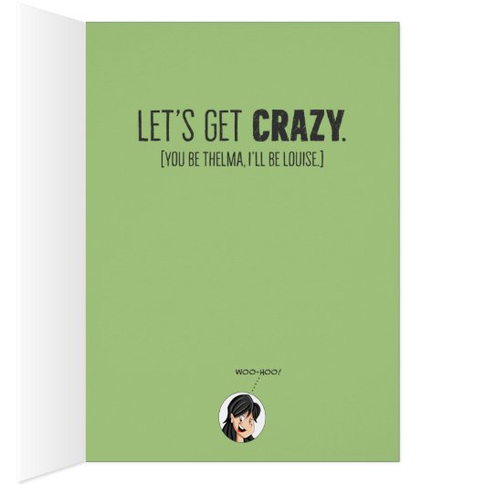 おもしろいで図解入りの、写真付きのでシックな女の子のハッピーバースデーカード (内側 (右))