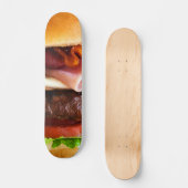 おもしろいで大きいハンバーガー スケートボード (Front)