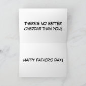 おもしろいで安っぽい父の日カード カード (内部)