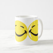 おもしろいで幸せなコーヒー・マグ コーヒーマグカップ (正面右)