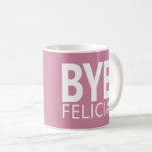 おもしろいで従属的なフェリシアのカスタマイズ可能なマグ コーヒーマグカップ (正面右)