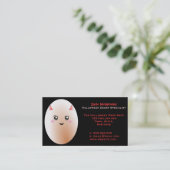 おもしろいで悪い卵 名刺 (スタンド正面)