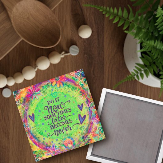 おもしろいで感動的フローラ マグネット