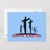 おもしろいで攻撃的なSatan シーズンポストカード (正面/裏面)