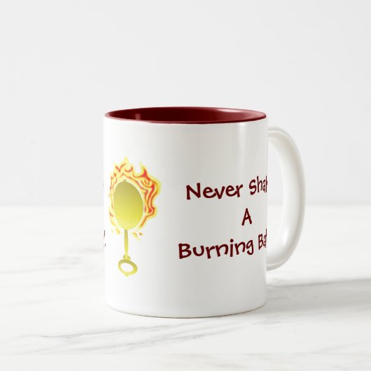 おもしろいで新しいパパのアドバイスの父の日のギフトのマグ ツートーンマグカップ (正面右)