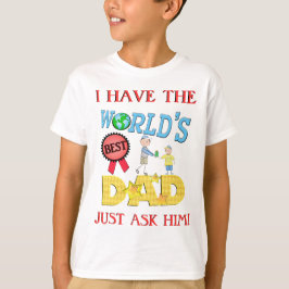 おもしろいで最も最高のなパパの父の日 Tシャツ