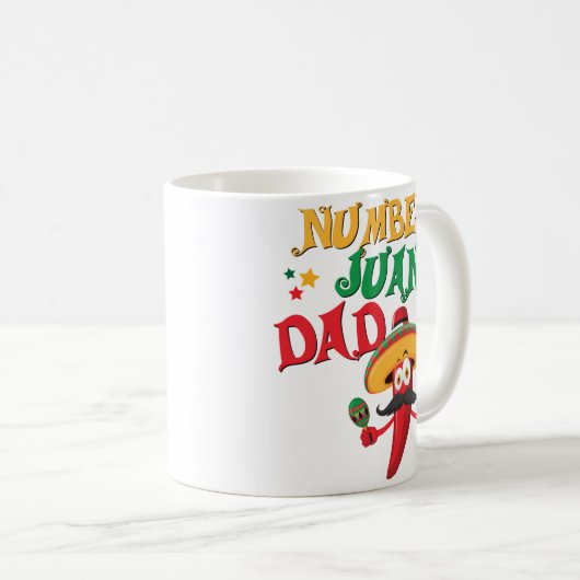 おもしろいで最も最高のなメキシコパパのスペインのな父の日のマグ コーヒーマグカップ (正面右)