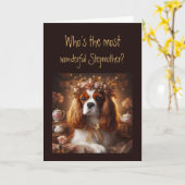 おもしろいで最も素晴らしい継母?バースデー カード (黄色い花)