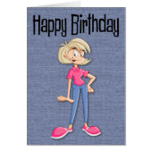 おもしろいで最も近い多用性がある臓器提供者のバースデー・カード (正面)