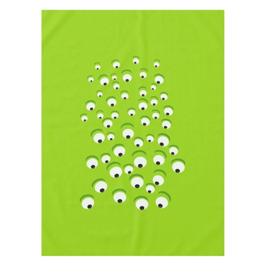 おもしろいで熱狂するで、好奇心が強い嫉妬 テーブルクロス (正面)