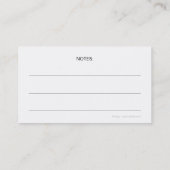 おもしろいで熱狂するな漫画の鶏の緑の背景 名刺 (裏面)