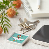 おもしろいで熱狂するな漫画の鶏手羽肉の試み キーホルダー (側面)