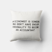 おもしろいで皮肉なCPAの会計士の会計検査官のしゃれの冗談 クッション (裏面)