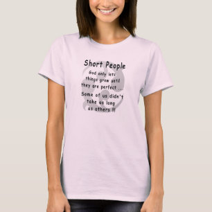 おもしろいで短い人々の復讐 Tシャツ