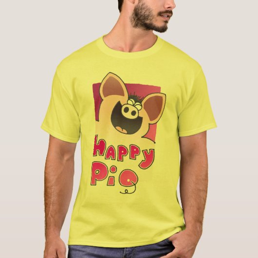 おもしろいで豚のようなTシャツ Tシャツ (正面)