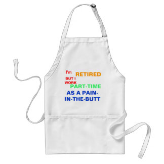 おもしろいで退職したなエプロン スタンダードエプロン