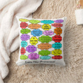 おもしろいで退職したなナースの枕協力者の思考 クッション (ブランケット)