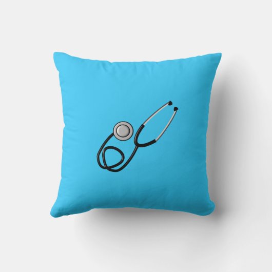 おもしろいで退職したなナースの枕協力者の思考 クッション (裏面)