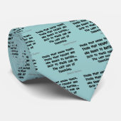 おもしろいで退職したな先生のギフト ネクタイ (ロール)