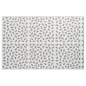 おもしろいで黒い蟻パターン ファブリック (ヤード)