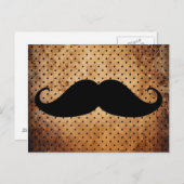 おもしろいで黒い髭 ポストカード (正面/裏面)