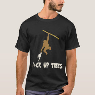 おもしろいで、攻撃的な猿 Tシャツ