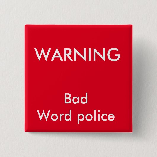 おもしろいで、新しい親、子供 缶バッジ (正面)