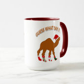 おもしろいとおもしろいクリスマス マグカップ (正面右)