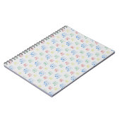 おもしろいとウクレレファンシーチューニングソングミュージックノート ノートブック (左側)