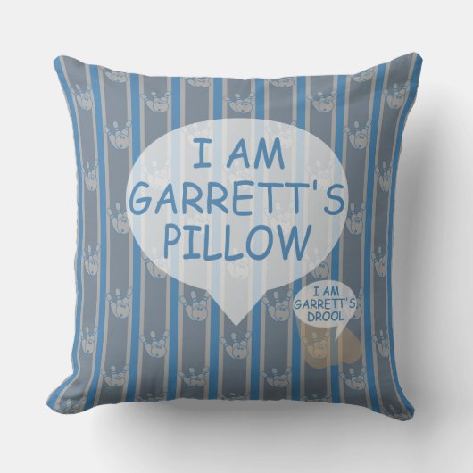 おもしろいとカスタマイズファンシー可能なボーリング クッション (正面)