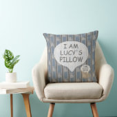 おもしろいとカスタマイズファンシー可能な子猫ストライプの クッション (椅子)